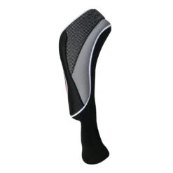 Black-Gray Head Covers With Sock -Elite Golf Shop HC 2203 DR X3 min