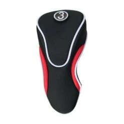 No Logo Red-Black Head Covers -Elite Golf Shop HC 2207 FW X min