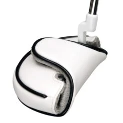White PU Half Mallet Putter Headcover