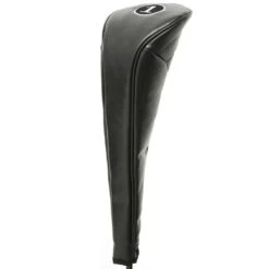 No Logo PU Black Golf Headcovers