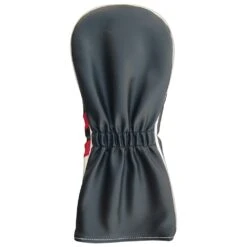 PU Leatherette Headcovers Black/Red/White -Elite Golf Shop HC 6232 FW 2