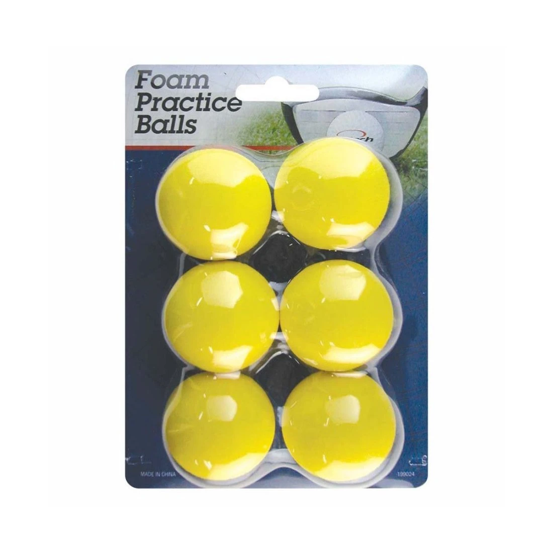Intech Golf Foam Practice Balls - Pack Of 6 3 Intech Golf Foam Practice Balls - Pack Of 6