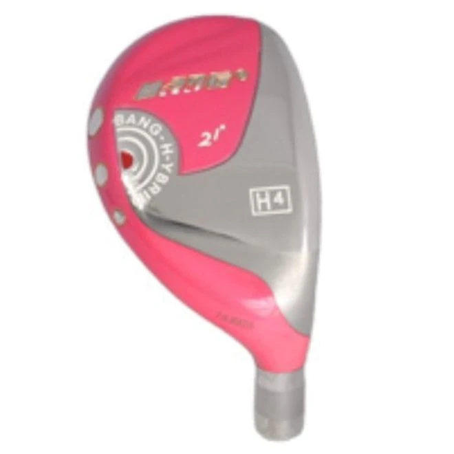 Bang Golf Bang-O-Matic Maraging Hybrid Head Pink 4 Bang Golf Bang-O-Matic Maraging Hybrid Head Pink - Image 2