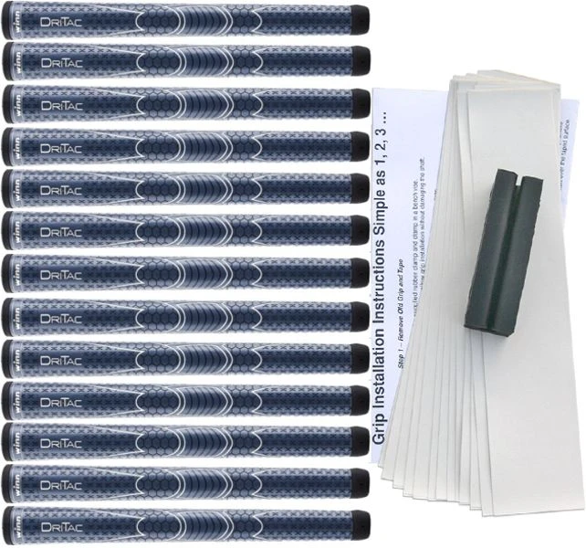 Winn Dri-Tac Navy Blue 13-pc Grip Kit 7 Winn Dri-Tac Navy Blue 13-pc Grip Kit - Image 5