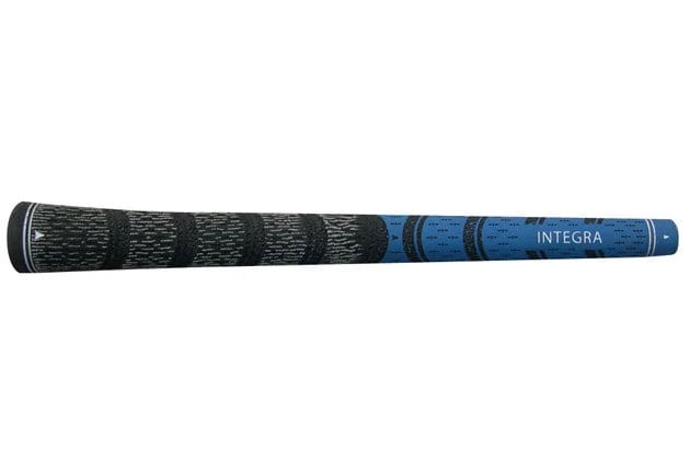 Integra Dual-Compound Half-Cord Blue/Black Golf Grip 3 Integra Dual-Compound Half-Cord Blue/Black Golf Grip
