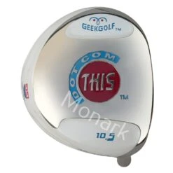Geek Golf Dot-Com-This Titanium Driver Head - White