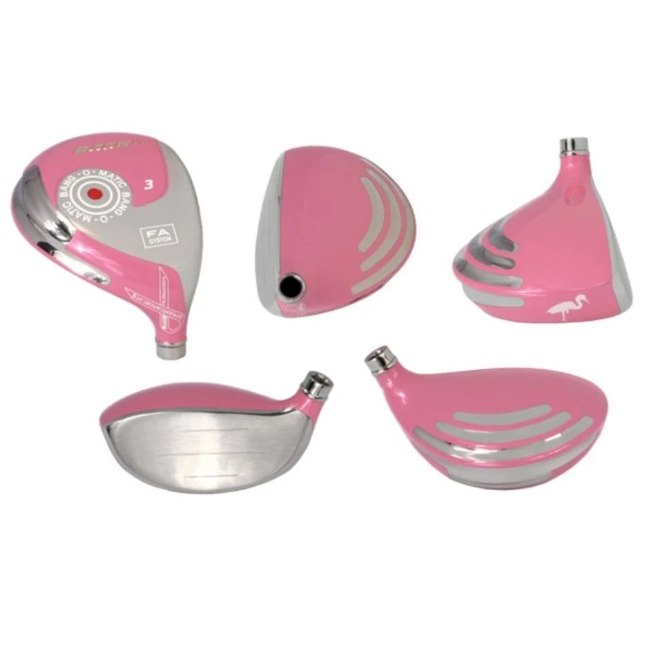Bang Golf Pink-O-Matic Beta Titanium Fairway Wood Head 3 Bang Golf Pink-O-Matic Beta Titanium Fairway Wood Head