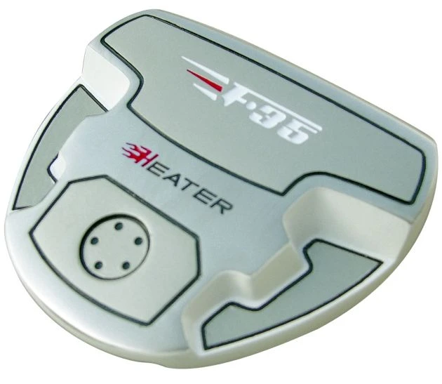 Heater F-35 White Mallet Putter Head 6 Heater F-35 White Mallet Putter Head - Image 4