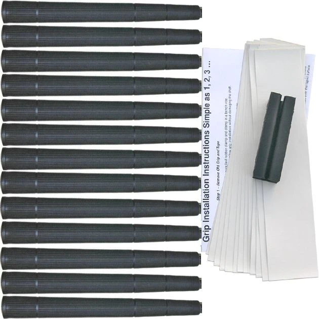 Tacki-Mac Arthritic Serrated Oversize (+3/32") Grip Kit 3 Tacki-Mac Arthritic Serrated Oversize (+3/32") Grip Kit