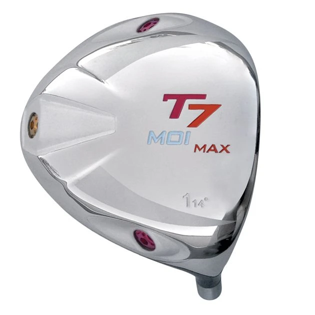 T7 Max MOI Triangular Red Titanium Driver Head 3 T7 Max MOI Triangular Red Titanium Driver Head