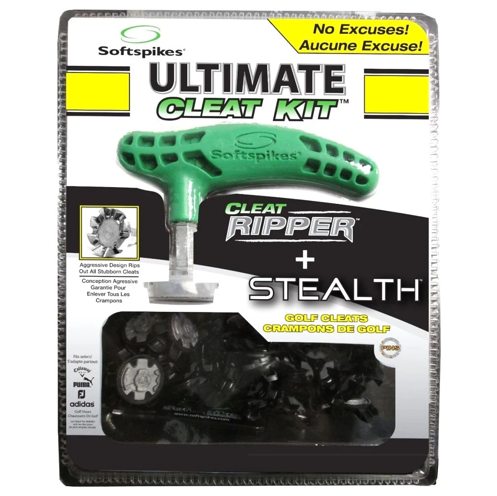 Softspikes Ultimate Cleat Kit - Stealth 3 Softspikes Ultimate Cleat Kit - Stealth