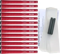 Rexton V-Line Red 13 Pc Grip Kit