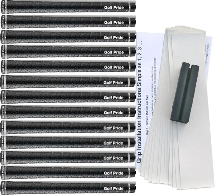 Golf Pride Tour Wrap 2G Black 13-pc-Grip Kit 3 Golf Pride Tour Wrap 2G Black 13-pc-Grip Kit