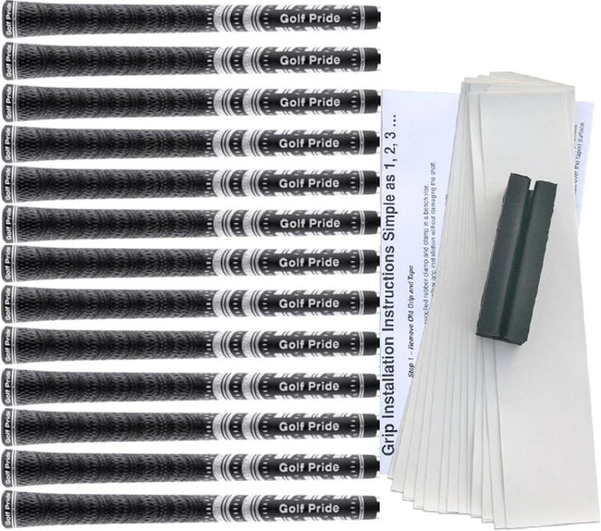 Golf Pride Multi-Compound Black 13-pc Grip Kit 3 Golf Pride Multi-Compound Black 13-pc Grip Kit