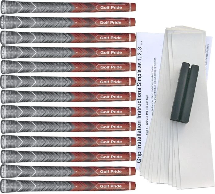 Golf Pride MCC Plus4 Standard Red - 13 Pc Grip Kit 4 Golf Pride MCC Plus4 Standard Red - 13 Pc Grip Kit - Image 2