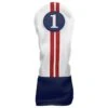 Sahara Retro Golf Headcovers Red/White/Blue -Elite Golf Shop d 5213