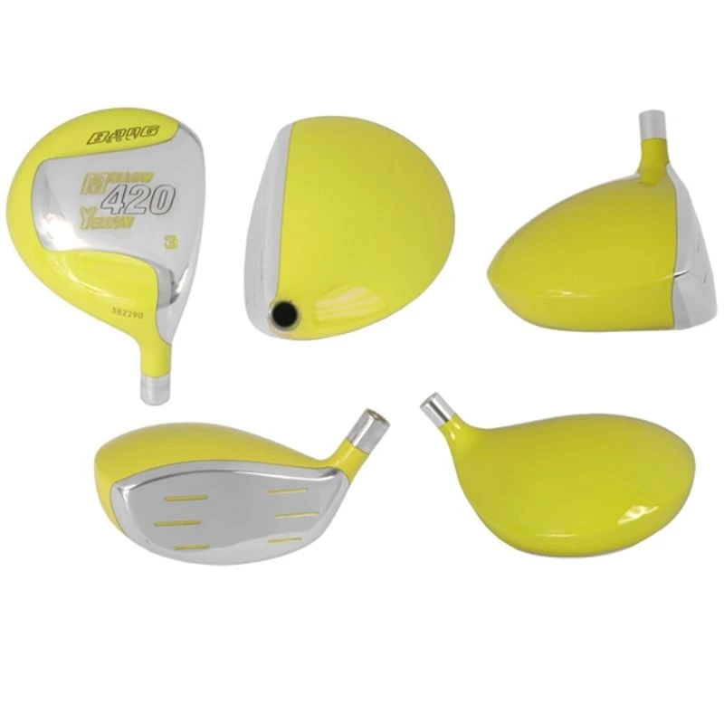 Bang Golf Mellow Yellow Fairway Wood Heads 3 Bang Golf Mellow Yellow Fairway Wood Heads