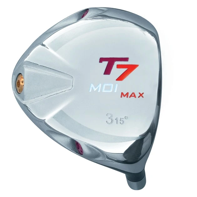 T7 Max MOI Triangular Red Fairway Wood Head 3 T7 Max MOI Triangular Red Fairway Wood Head