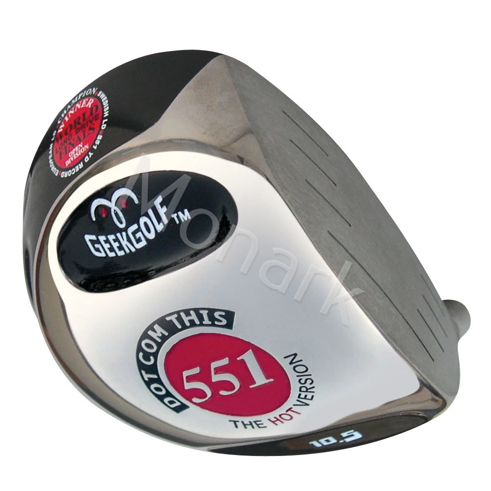 Geek Golf Dot-Com-This 551 Japan Hot Version Titanium Driver Head - Black 4 Geek Golf Dot-Com-This 551 Japan Hot Version Titanium Driver Head - Black - Image 2