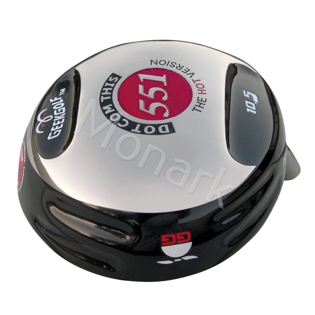 Geek Golf Dot-Com-This 551 Japan Hot Version Titanium Driver Head - Black 10 Geek Golf Dot-Com-This 551 Japan Hot Version Titanium Driver Head - Black - Image 8