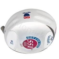 Geek Golf Dot-Com-This 551 Japan Hot Version Titanium Driver Head - White -Elite Golf Shop d 7954
