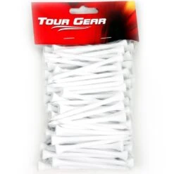 Tour Gear 2-3/4" White Golf Tees