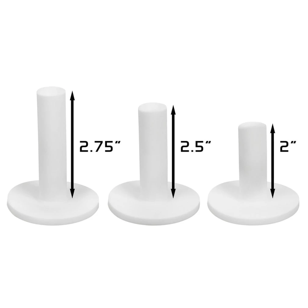 Orlimar Rubber Driving Range Tees (3 Pack) 4 Orlimar Rubber Driving Range Tees (3 Pack) - Image 2