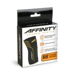 Affinity Copper Fusion Compression Knee Sleeve -Elite Golf Shop d 8908