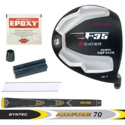 Heater F-35 Black Offset Titanium Driver Component Kit